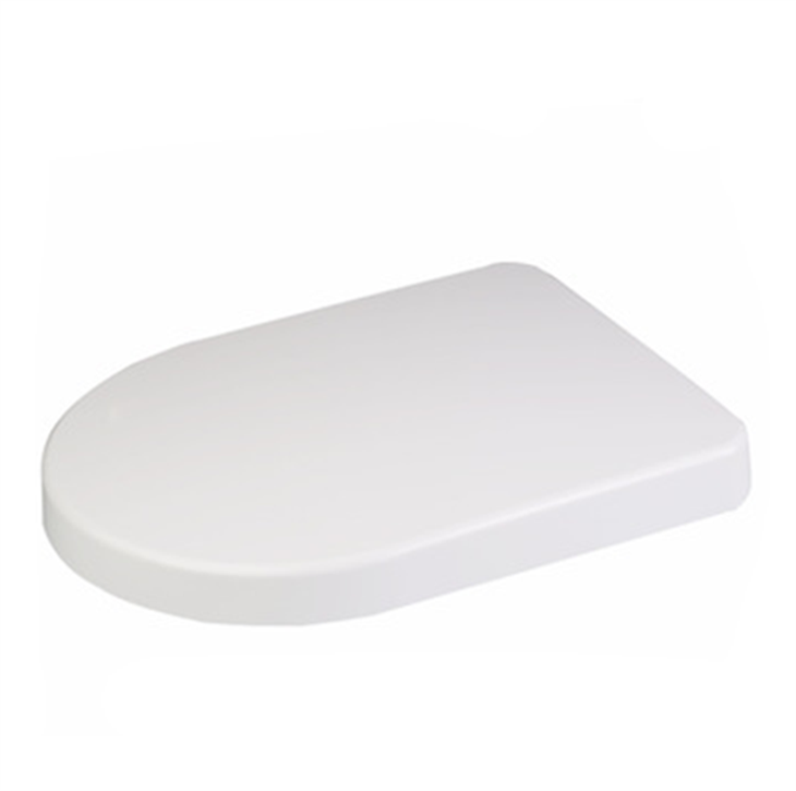 Sedd toiled siâp hir ychwanegol D.