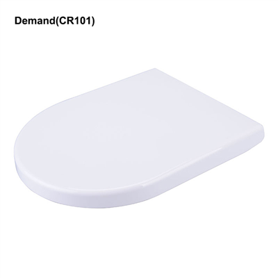 Sedd Toiled Siâp Gwyn Thermoplast D